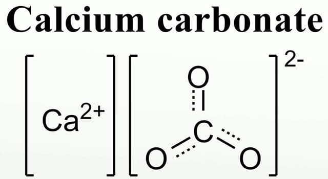 Wissenschaft Wissensfrage: In welchem Material ist Calciumcarbonat nicht enthalten?
