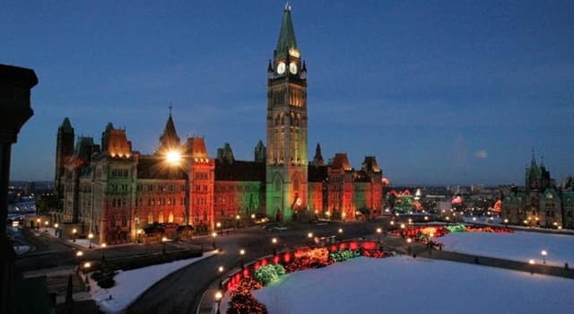Geographie Wissensfrage: In welcher Provinz liegt die Hauptstadt Kanadas Ottawa?