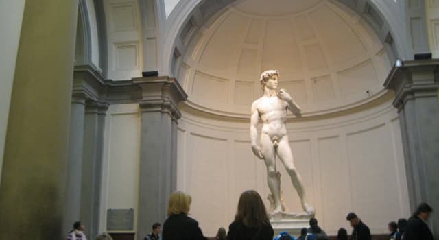 Cultuur Trivia Vraag: In welke Italiaanse stad staat Michelangelo's beeldhouwwerk van David?