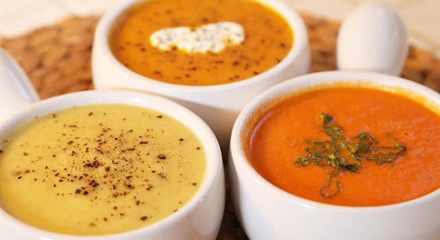 Cultura Domande: Qual è l'ingrediente chiave di una zuppa?