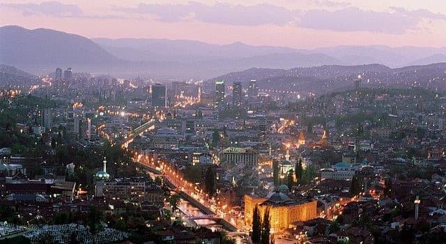 Geografia Domande: Qual è la capitale della Bosnia Herzegovina?