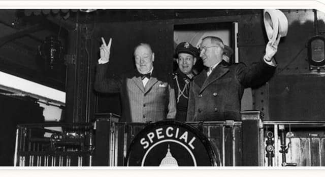 Cronologia Domande: Quando ha pronunciato il suo "discorso sulla cortina di ferro" Winston Churchill?