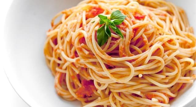 Culture Question: Que signifie le mot « spaghetti »  ?