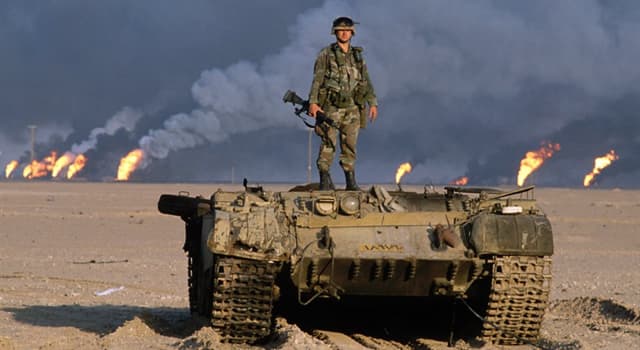 Histoire Question: Quel pays l'Irak a-t-il envahi en déclenchant la première guerre du Golfe ?