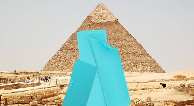 Géographie Question: Quelle statue égyptienne est cachée dans l'image ?
