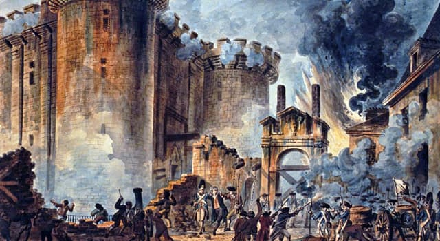 Geschiedenis Trivia Vraag: Van welke historische gebeurtenis was de bestorming van de Bastille onderdeel?