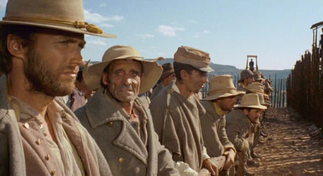 Films & TV Trivia Vraag: Welke acteurs vormden het trio in "The Good, the Bad, and the Ugly"?