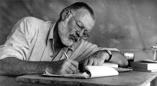 Cultuur Trivia Vraag: Welke van onderstaande romans werd niet geschreven door Ernest Hemingway?