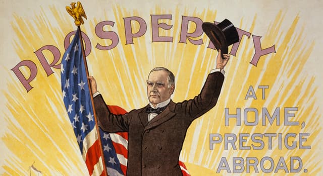 History Trivia Question: What was done in commemoration of the 25th President of the United States, William McKinley?
