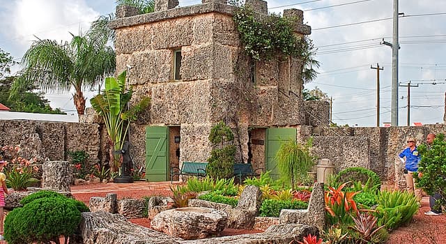 Geography Trivia Question: Where is the Coral Castle located?