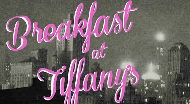 Cultuur Trivia Vraag: "Breakfast at Tiffany's" is een beroemde film, maar wie heeft het boek geschreven?