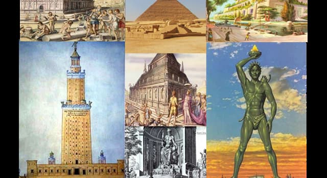 Historia Pregunta Trivia: ¿Cuál de las Siete Maravillas del Mundo Antiguo se construyó primero?