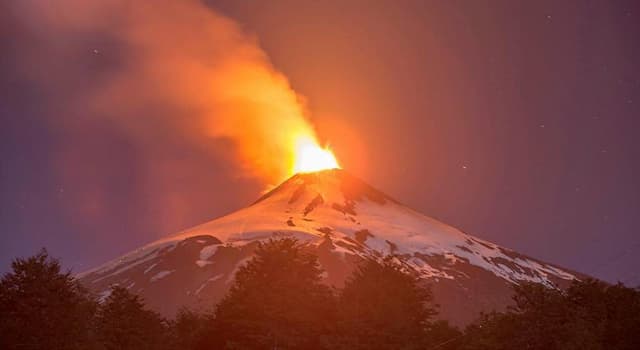 Geografía Pregunta Trivia: ¿Cuántos volcanes tiene Chile?