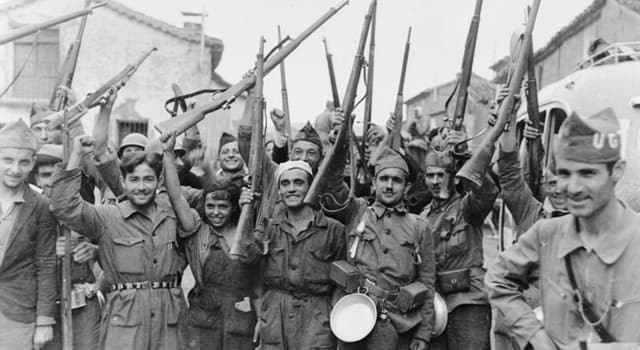 Histoire Question: Dans quel pays européen y a-t-il eu une guerre civile du 17 juillet 1936 au 1er avril 1939 ?