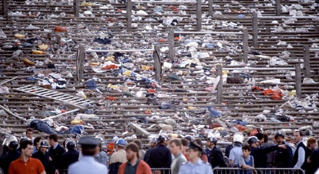 歷史記錄 小問題：比利時布魯塞爾的海塞爾球場慘案（Heysel Stadium disaster）是哪一年發生的？