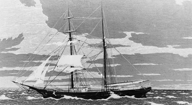 Geschiedenis Trivia Vraag: Hoe heette de kapitein van de Mary Celeste, toen deze in 1872 vertrok op haar noodlottige reis?