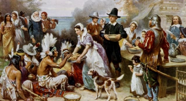 History Trivia Question: How many Mayflower Pilgrim women survived to prepare the feast we know as “the first Thanksgiving”?