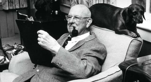 Culture Trivia Question: In the works of PG Wodehouse (pictured) who or what is the Empress of Blandings?
