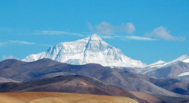 Geografia Pytanie-Ciekawostka: Jaka jest wysokość Mount Everest?