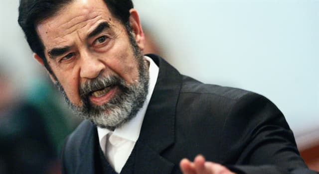 Society Trivia Question: Saddam Hussein was the president of which country?