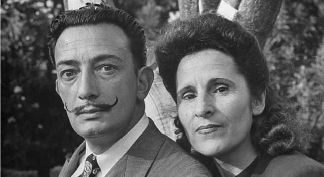 Culture Trivia Question: Salvador Dalí's wife was usually known by which name?