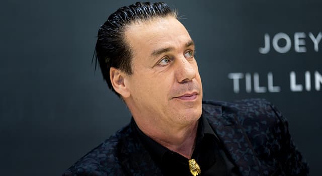 Culture Trivia Question: Till Lindemann is the lead vocalist of which band?