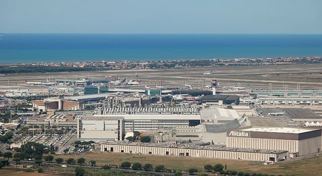 Geografia Pytanie-Ciekawostka: W którym mieście znajduje się port lotniczy Fiumicino im. Leonarda da Vinci?