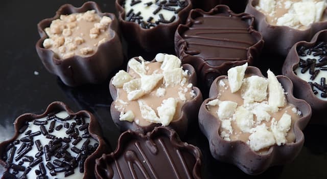Culture Trivia Question: What is the French praline made of?
