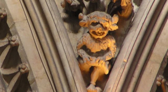Culture Trivia Question: Which English cathedral is home to the mischievous little being in the picture?
