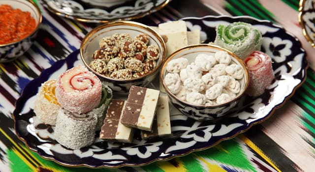 Culture Trivia Question: Which of these is a Middle Eastern sweet made from flour or nut butter?