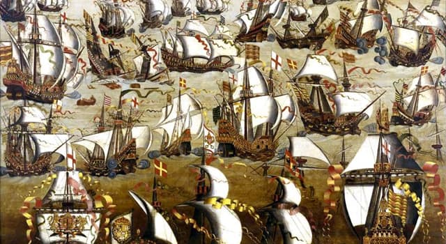 Geschiedenis Trivia Vraag: Wie was in 1588 de heerser van Engeland, toen de Spaanse Armada vanuit Spanje naar Engeland voer?