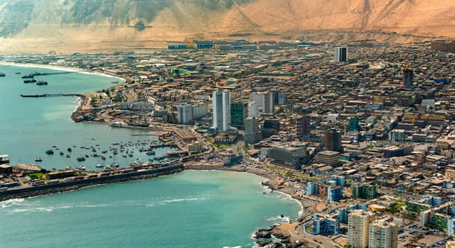Geografía Pregunta Trivia: Aproximadamente, ¿cuántos habitantes tiene la ciudad Iquique de Chile?