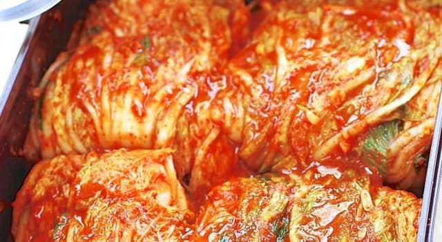 Culture Trivia Question: In which country is kimchi served as an everyday condiment?