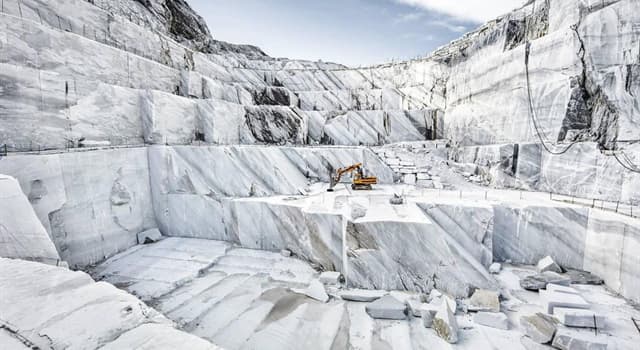 Geography Trivia Question: In which country is Carrara marble quarried?