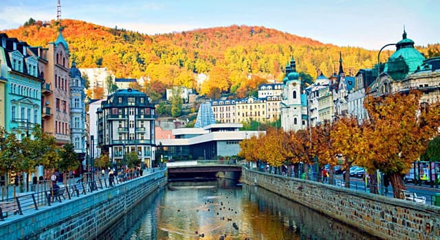 Aardrijkskunde Trivia Vraag: Waar ligt Karlovy Vary?