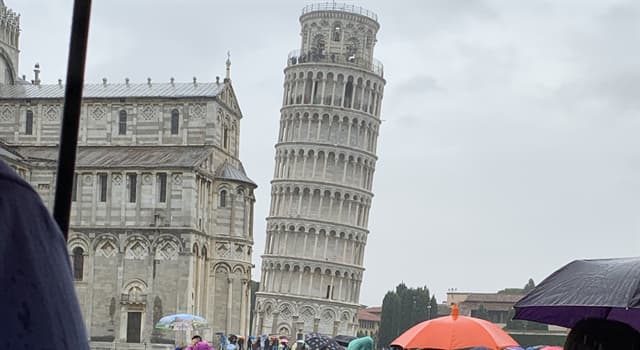 History Trivia Question: What caused the Leaning Tower of Pisa to lean?