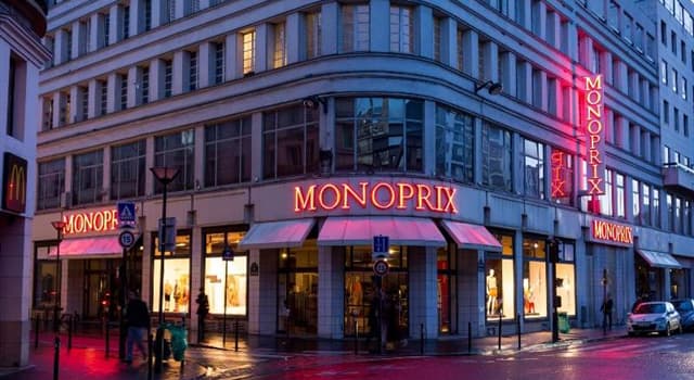 Culture Trivia Question: When was French retailer 'Monoprix' founded?