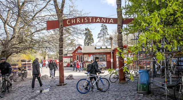 History Trivia Question: When was Freetown Christiania in the territory of Copenhagen formed?