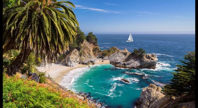 Geography Trivia Question: Where did the state name 'California' come from?