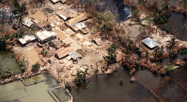 Nature Trivia Question: Which devastating tropical cyclone struck East Pakistan and India's West Bengal in 1970?