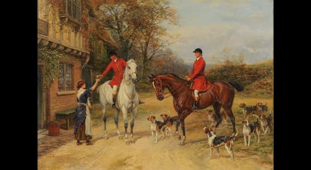 Culture Trivia Question: Which famous equestrian artist created this painting?