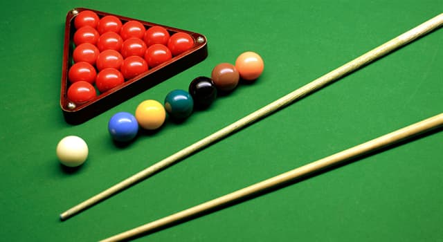 Sport Trivia Question: Which of these snooker balls has the lowest points value?