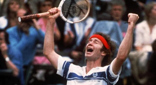 Sport Trivia Question: Who did John McEnroe beat in his first match on the way to winning his first Wimbledon title?