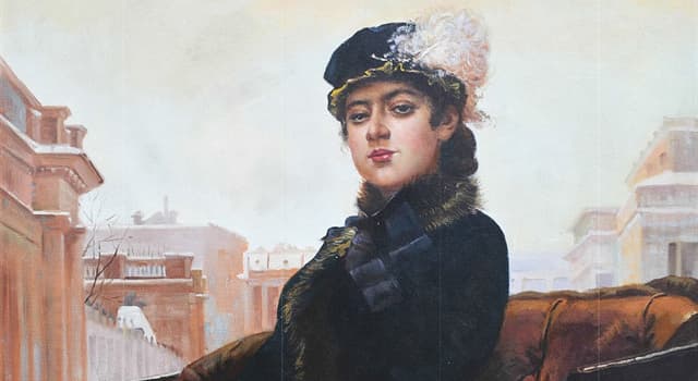 Culture Trivia Question: Which Russian artist painted "Portrait of an Unknown Woman"?