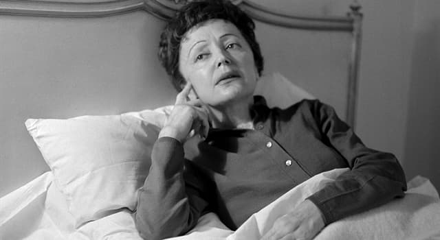 Culture Trivia Question: Who was Édith Piaf?