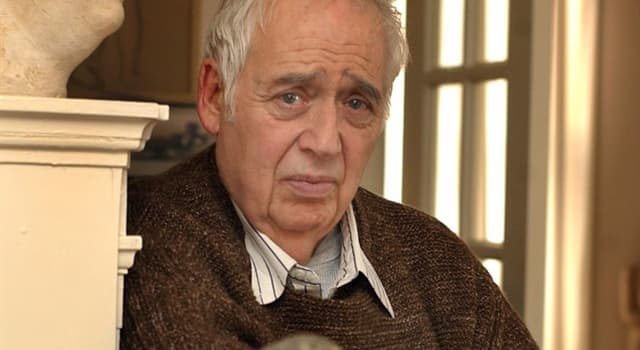 Society Trivia Question: Who was Harold Bloom?
