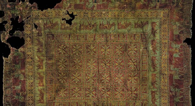 History Trivia Question: In which country was the oldest hand-knotted carpet in the world (the Pazyryk carpet) found?