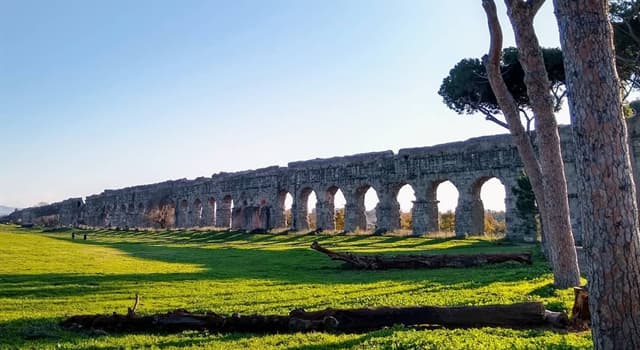 History Trivia Question: In which year was Rome’s first aqueduct built?