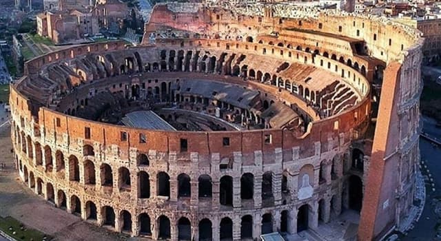 History Trivia Question: Construction began of the Coliseum in Rome, Italy during which years?