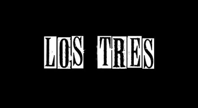 Sociedad Pregunta Trivia: ¿Quién es el líder de la banda chilena Los Tres?